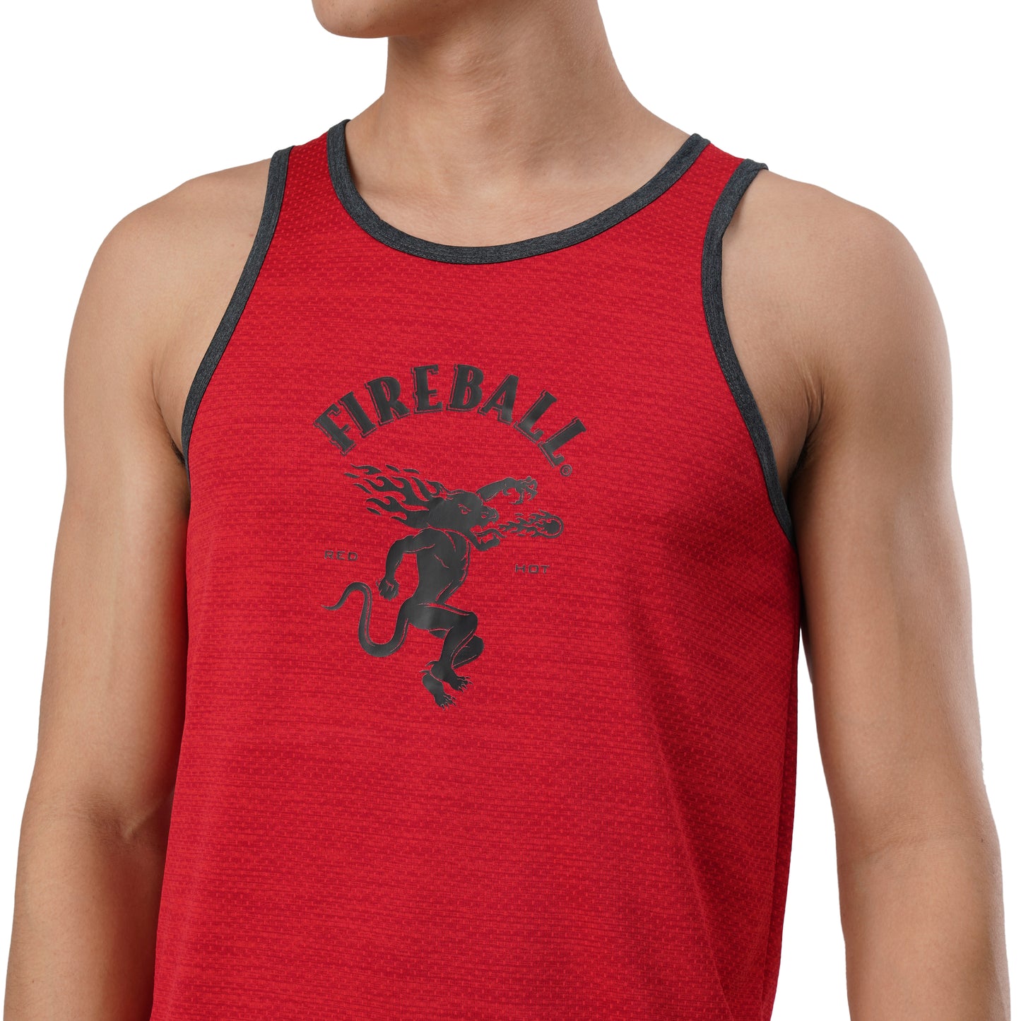 FB Red Peformance Tank Top