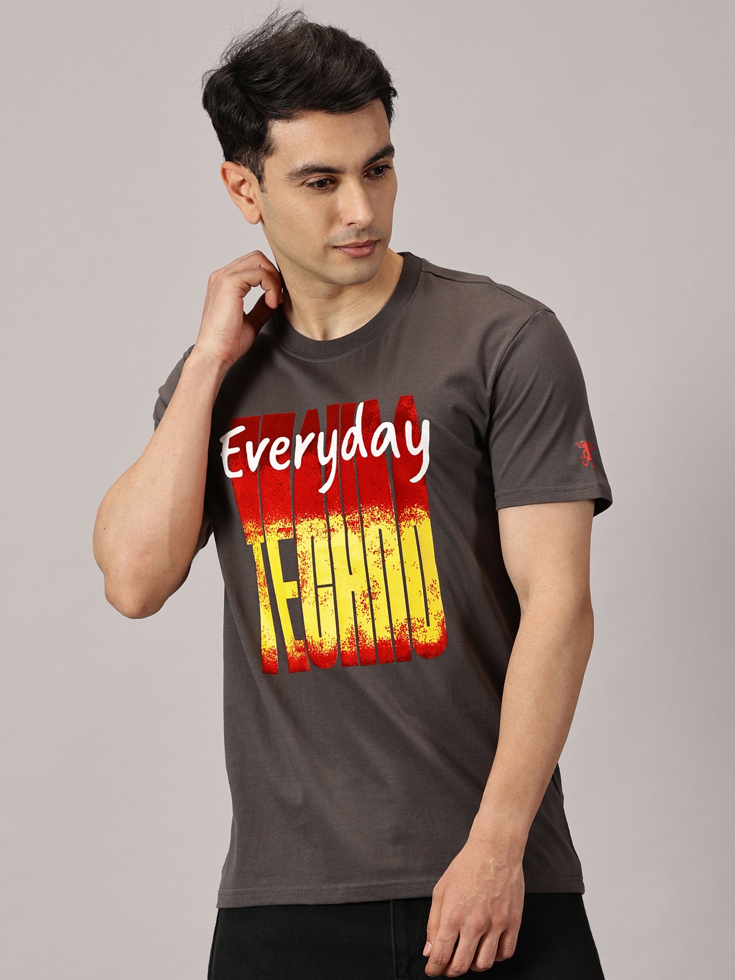 FB Everyday Techno Grey T Shirt