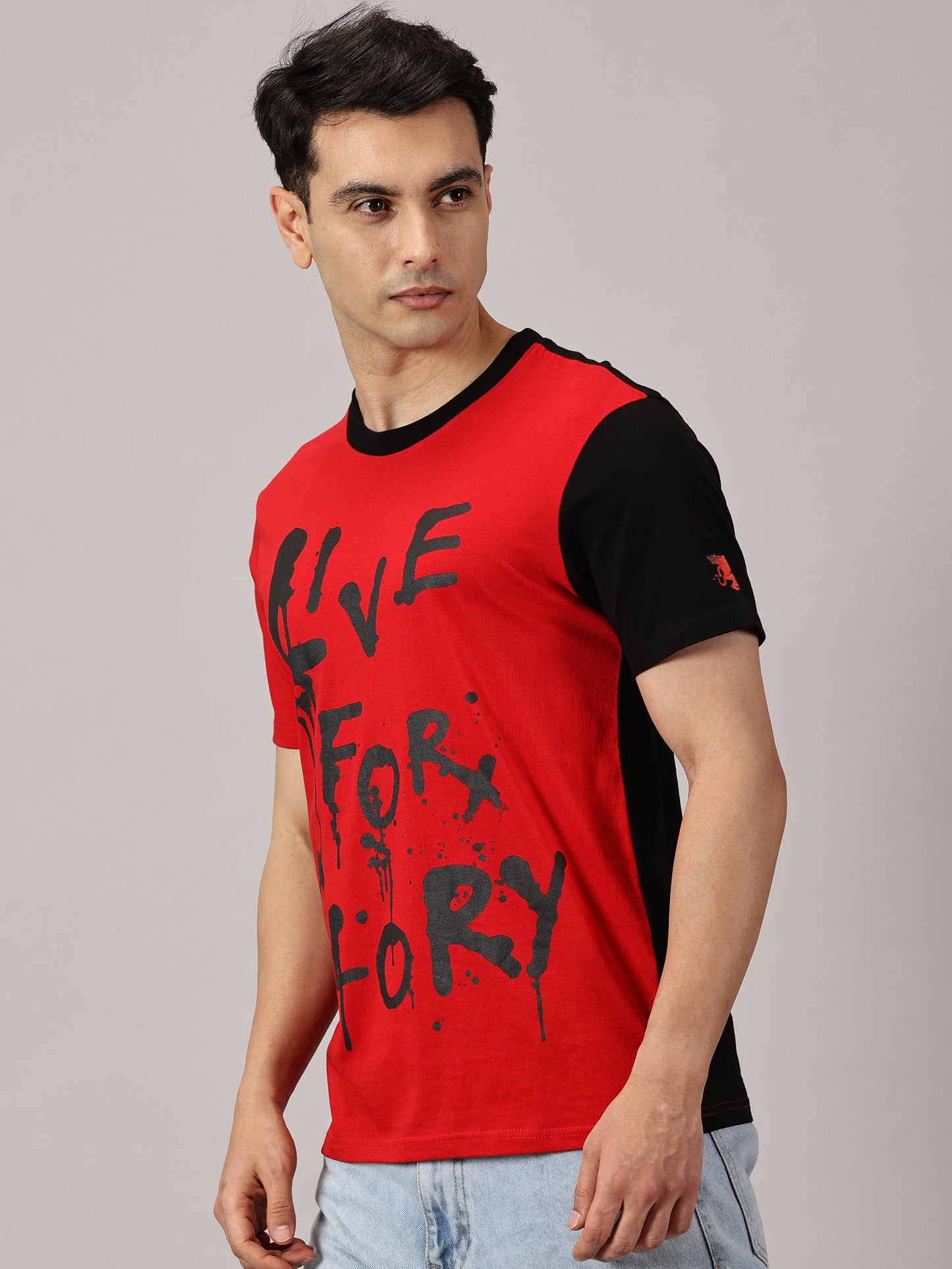 FB Live For Glory Red T Shirt