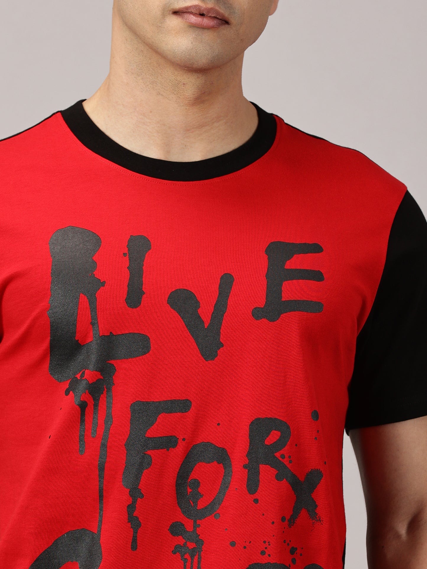 FB Live For Glory Red T Shirt