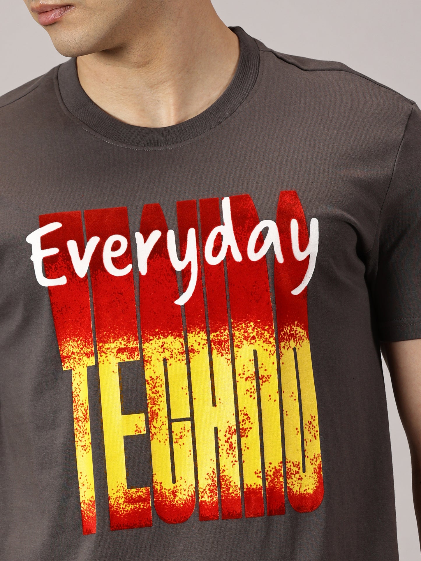 FB Everyday Techno Grey T Shirt