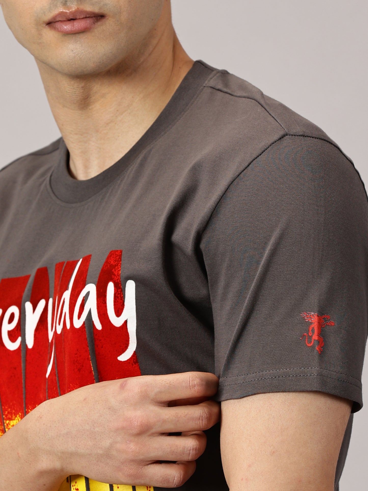 FB Everyday Techno Grey T Shirt