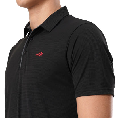 FB Black Checker Polo