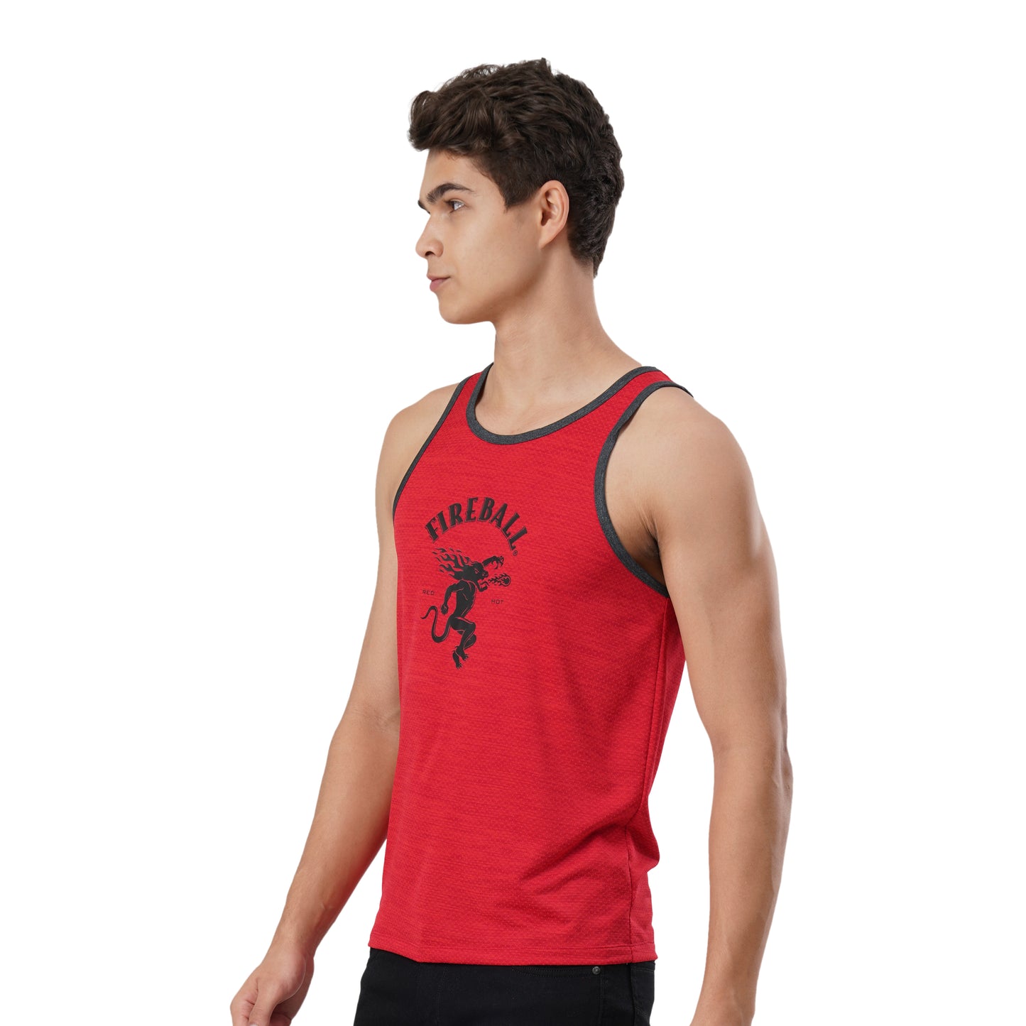 FB Red Peformance Tank Top