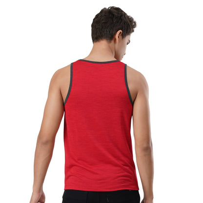 FB Red Peformance Tank Top