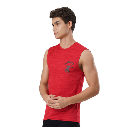 FB Red Performance Muscle Tee