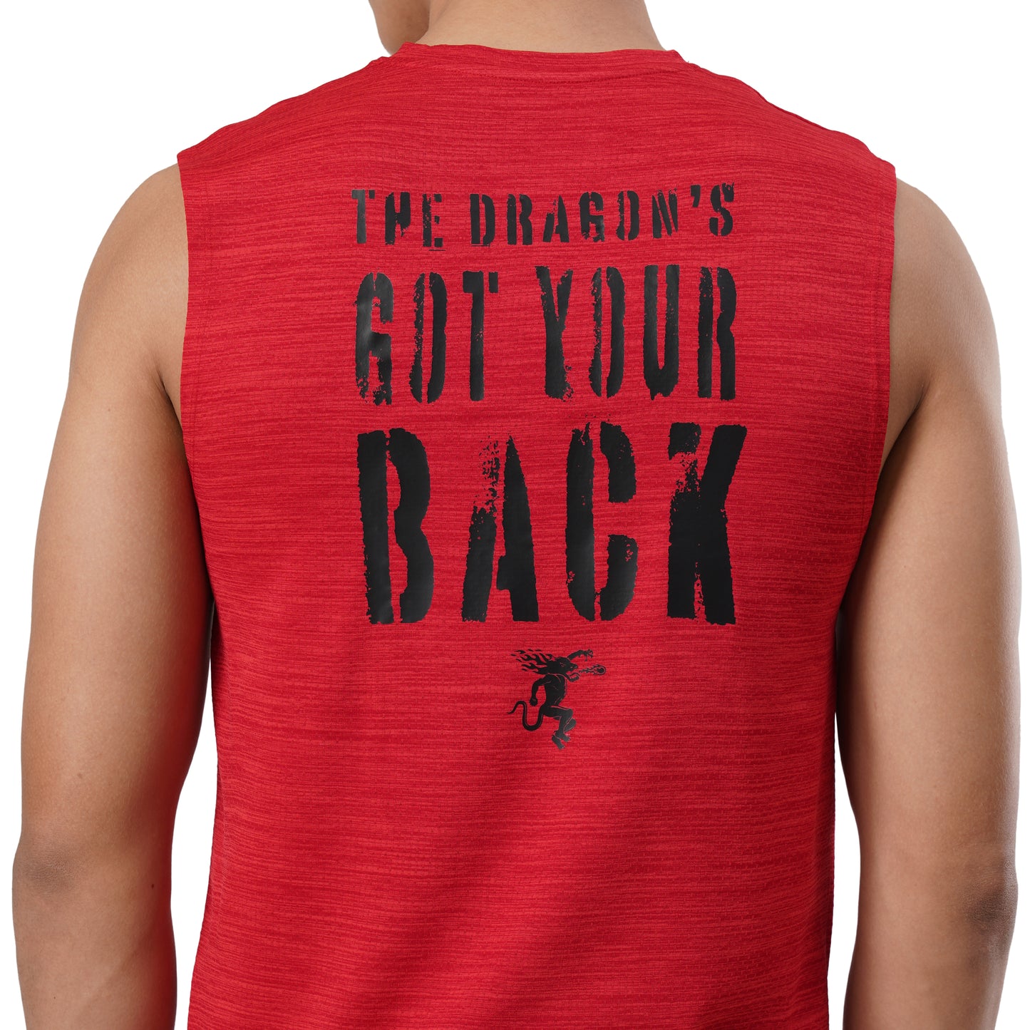 FB Red Performance Muscle Tee