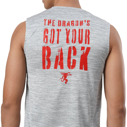 FB Grey Performance Muscle Tee