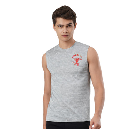 FB Grey Performance Muscle Tee