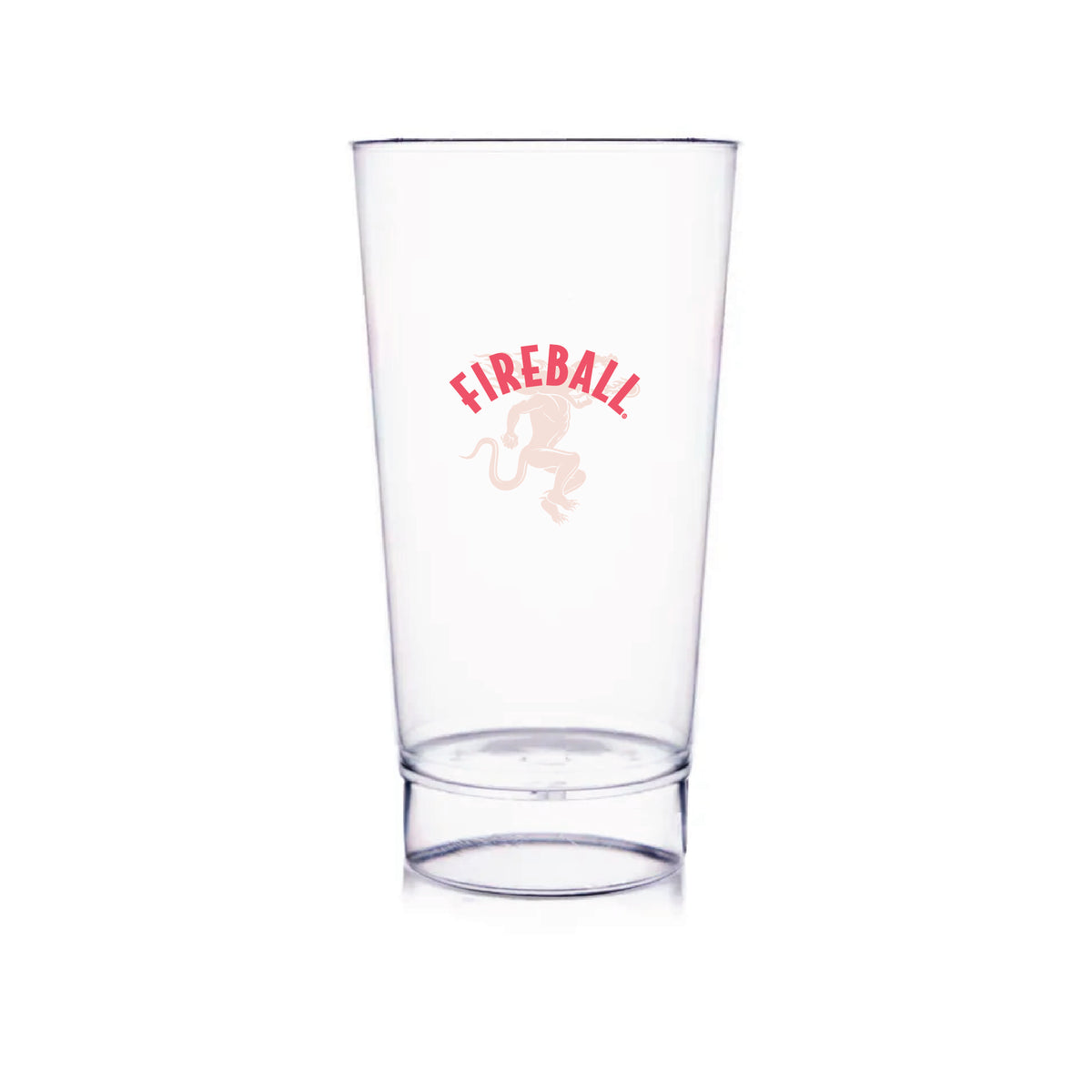 Fireball Shotclass FB Food Grade Plastic Disposable Shot Glass, Set of 2, 55 ml ...