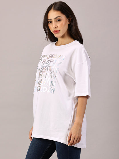 FB Life Begins On Friday Iridescent T Shirt
