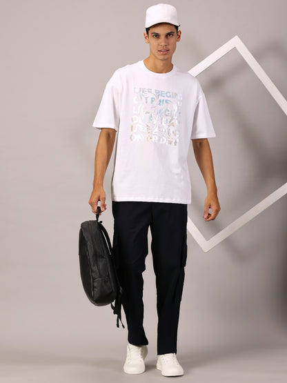 FB Life Begins On Friday Iridescent T Shirt