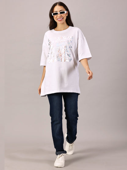 FB Life Begins On Friday Iridescent T Shirt