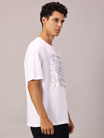 FB Life Begins On Friday Iridescent T Shirt