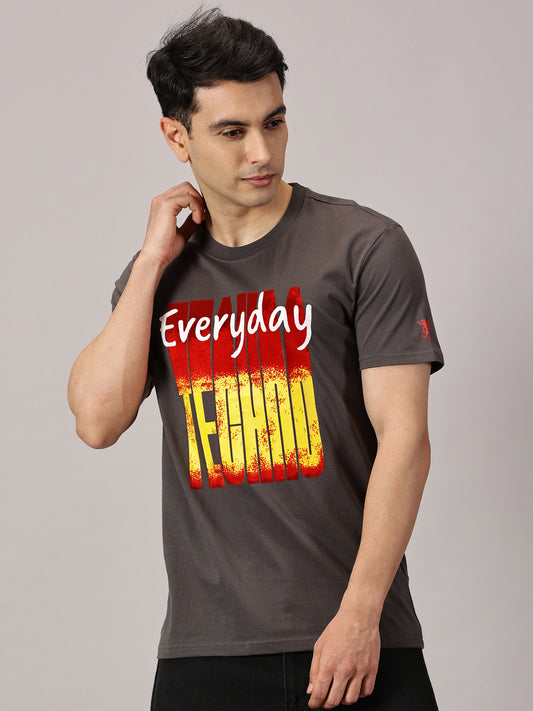 FB Everyday Techno Grey T Shirt