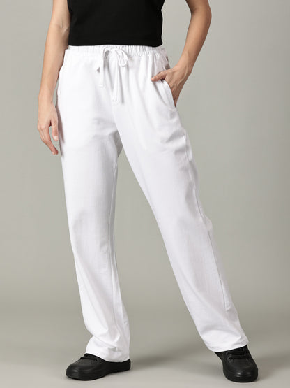 FB Unisex White Trouser