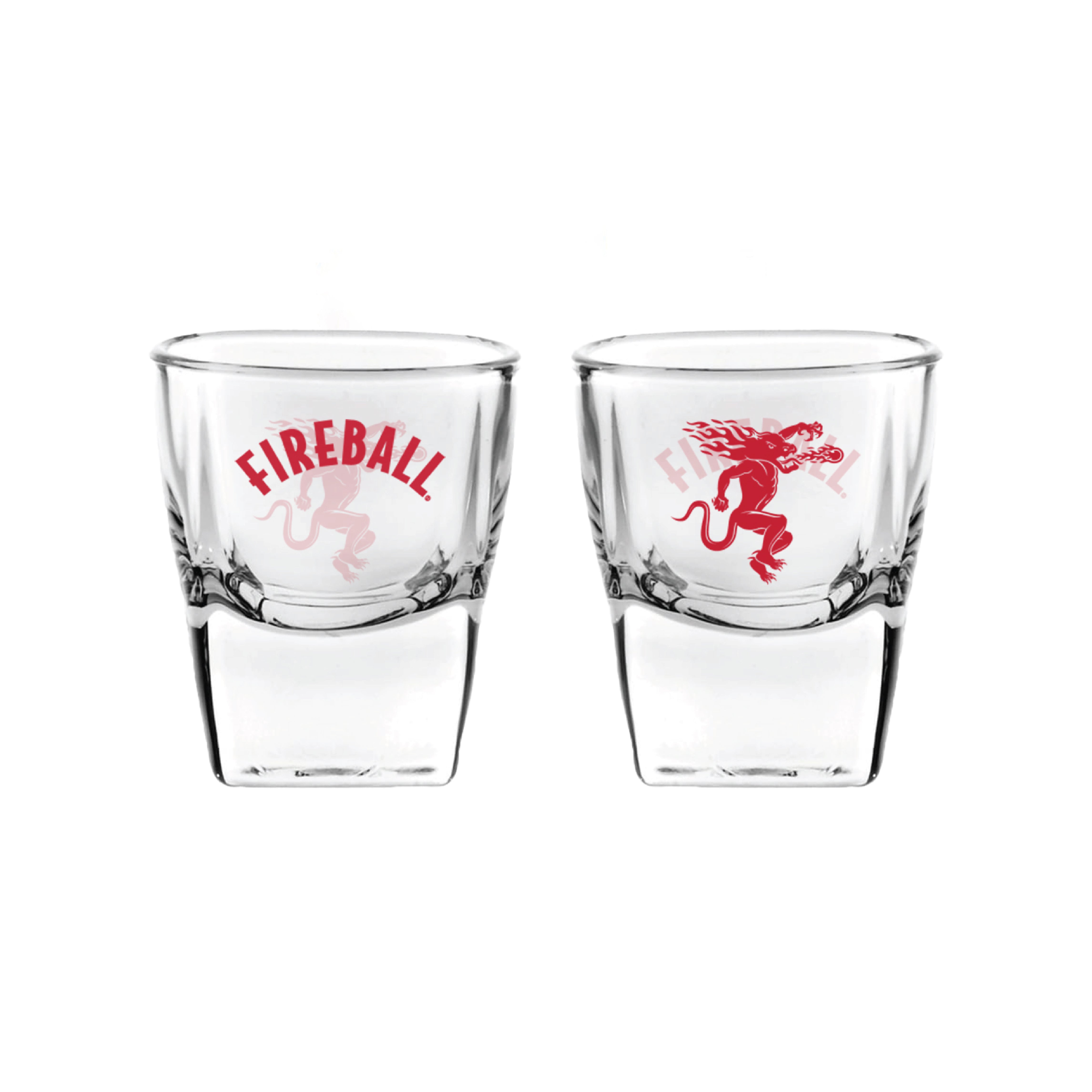 Fireball Shotclass FB Shot glass,Set of 2, 55ml – Fireball Lifestyle