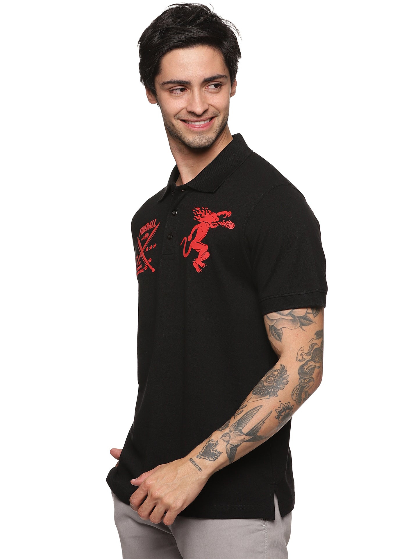 FB Black Sword & Dragon Polo