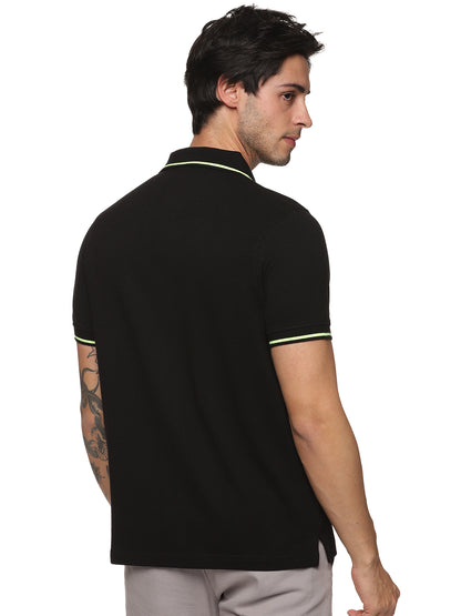 FB Black Sword Tufting Polo