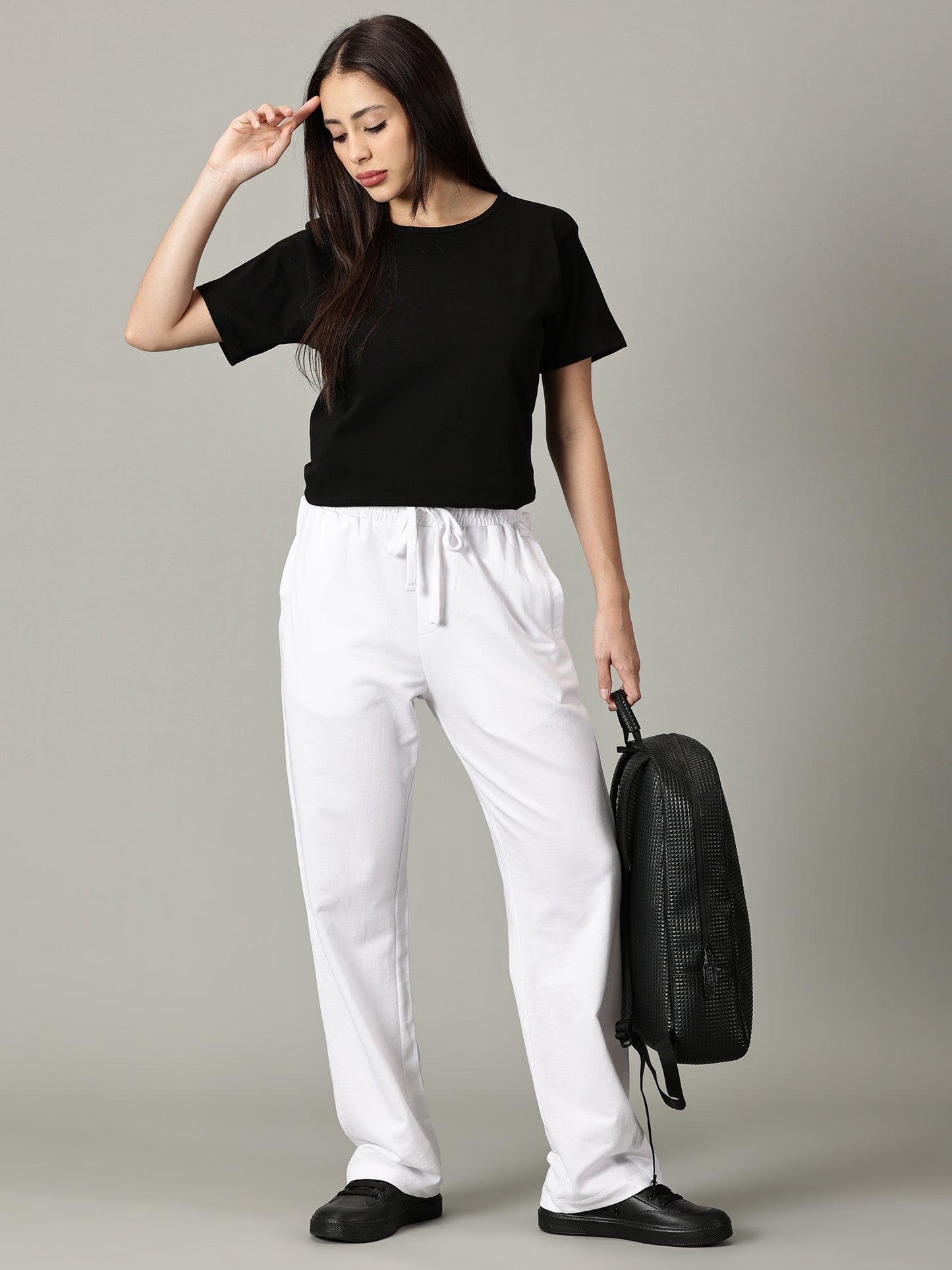 FB Unisex White Trouser