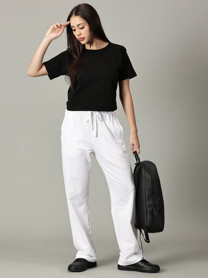 FB Unisex White Trouser