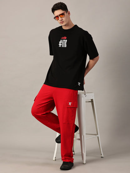 FB Unisex Red Cargo Trouser