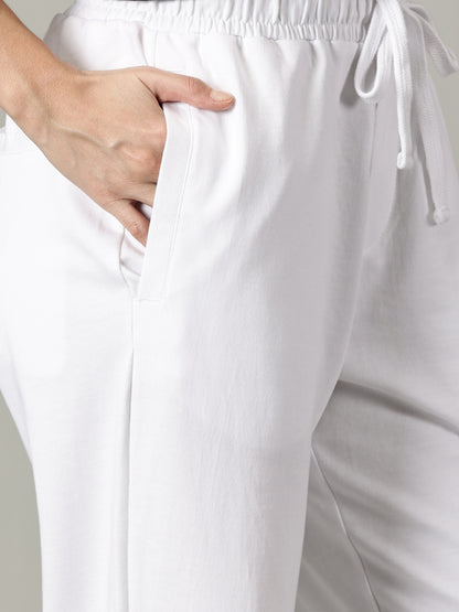FB Unisex White Trouser