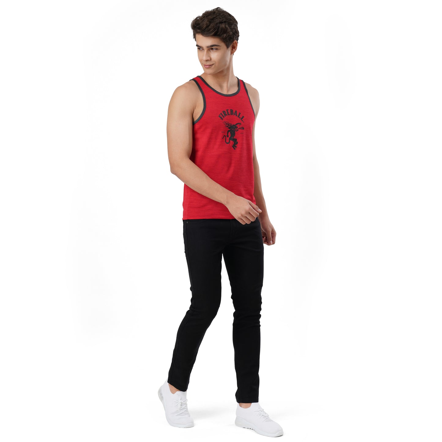 FB Red Peformance Tank Top