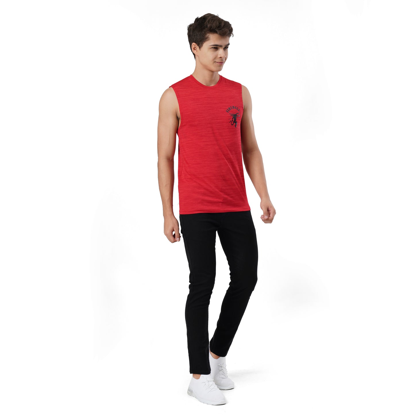 FB Red Performance Muscle Tee